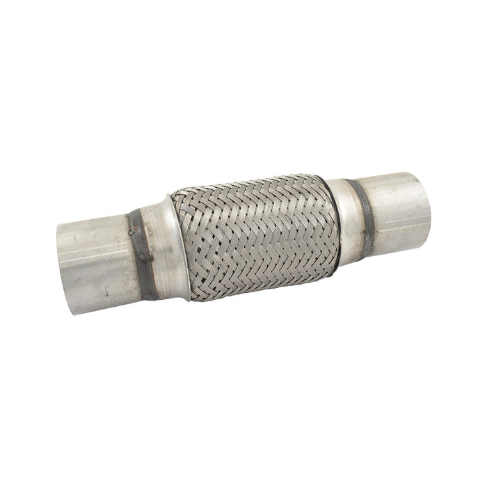 Stainless Steel 2-1/4" Flexible Exhaust Pipe Joint Bellow, 6" Body x 10" Overall