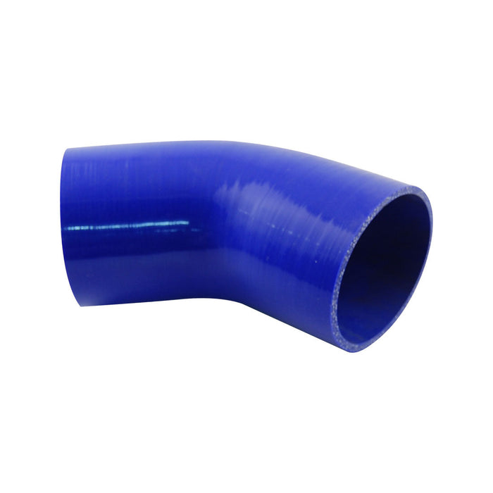 Takashi Blue Silicone Hose 45 Degree Standard Elbow 4½" (114mm) Air Intake