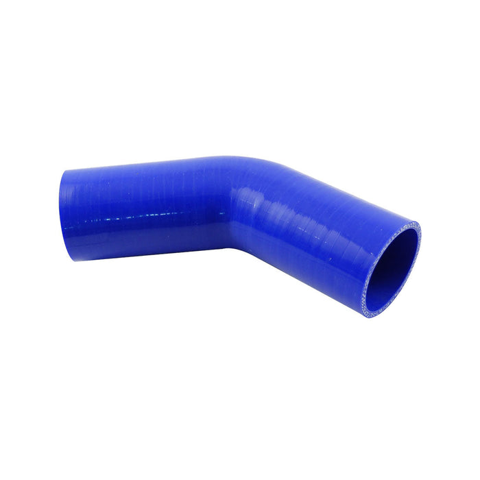 Takashi Blue Silicone Hose 45 Degree Standard Elbow 2-1/4"" (57mm) Air Intake Turbo