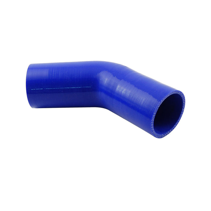 Takashi Blue Silicone Hose 45 Degree Standard Elbow 2-1/2" (63mm) Air Intake Turbo