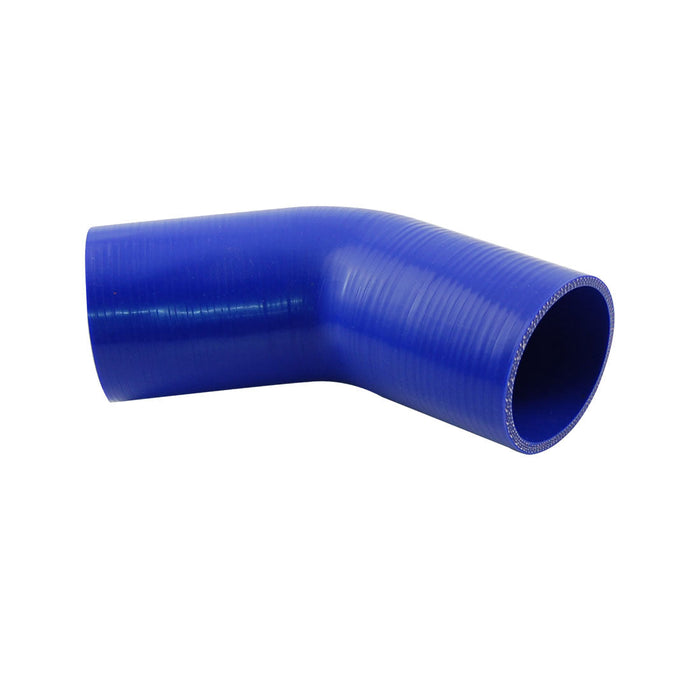 Takashi Blue Silicone Hose 45 Degree Standard Elbow 3" (76mm) Air Intake Turbo