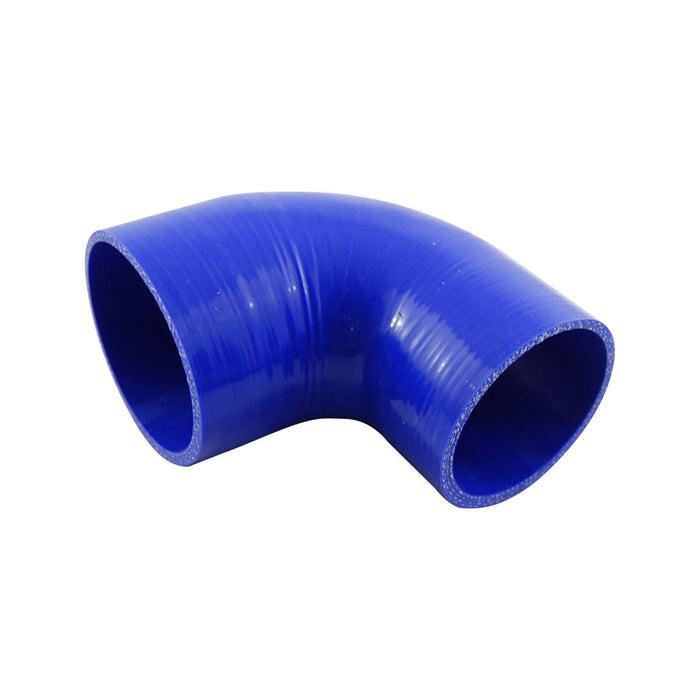 Takashi Blue Silicone Hose 90 Degree Reducing Elbow 4" To 3½" (101to89mm) Turbo