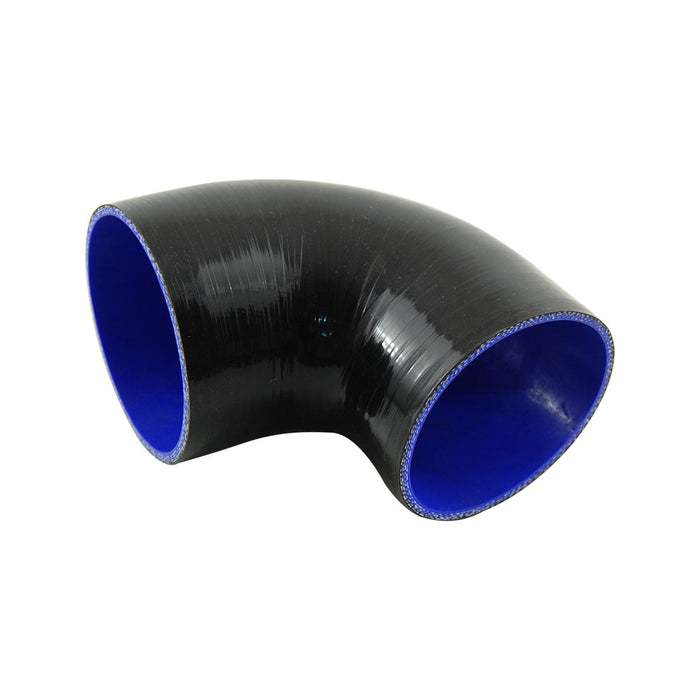 Takashi Black Silicone Hose 90 Degree Reducing Elbow 4½" To 4" (114to101mm)