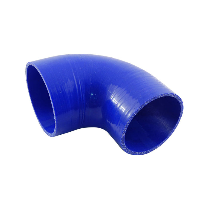 Takashi Blue Silicone Hose 90 Degree Reducing Elbow 4½" To 4" (114to101mm)