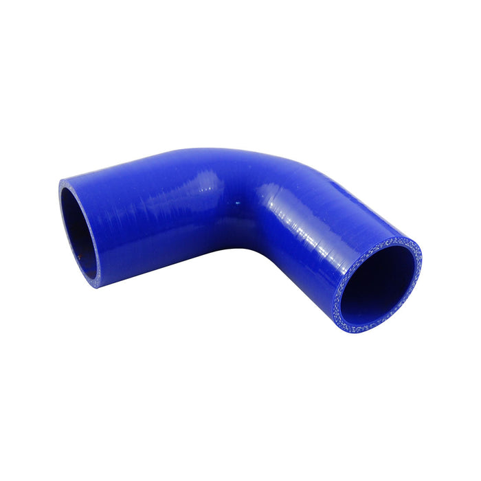 Takashi Blue Silicone Hose 90 Degree Reducing Elbow 2¼" To 2" (57to51mm) Turbo