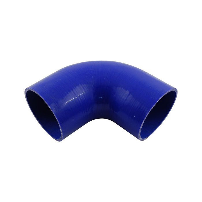 Takashi Blue Silicone Hose 90 Degree Standard Elbow 3-1/2" (89mm) Air Intake Turbo