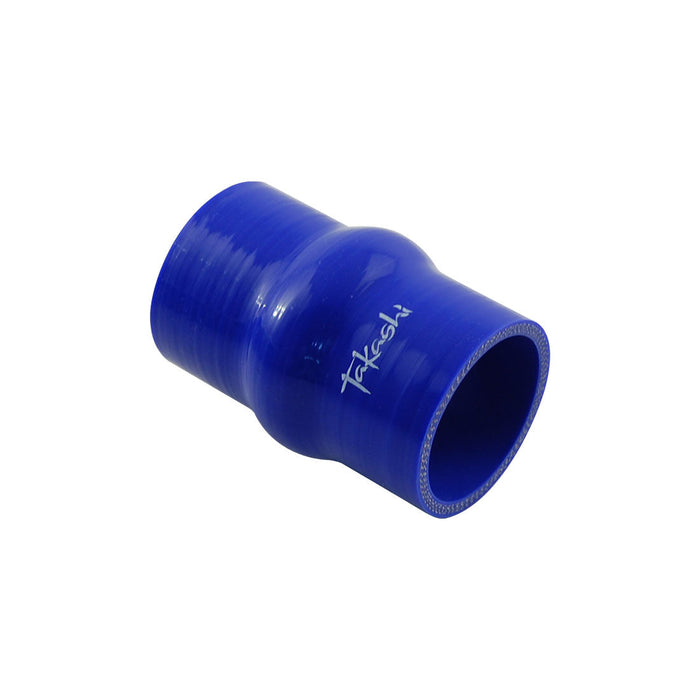 Takashi Blue Straight Humped Silicone Hose Joiner 2" (51mm) Air Intake Turbo