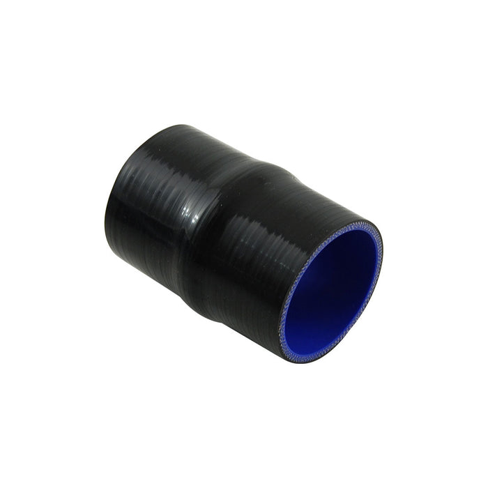 Takashi Black Straight Humped Silicone Hose Joiner 2-3/8" (60mm) Air Intake