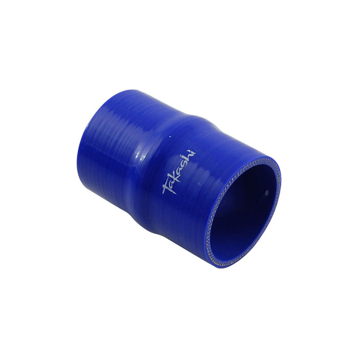 Takashi Blue Straight Humped Silicone Hose Joiner 2-3/8" (60mm) Air Intake