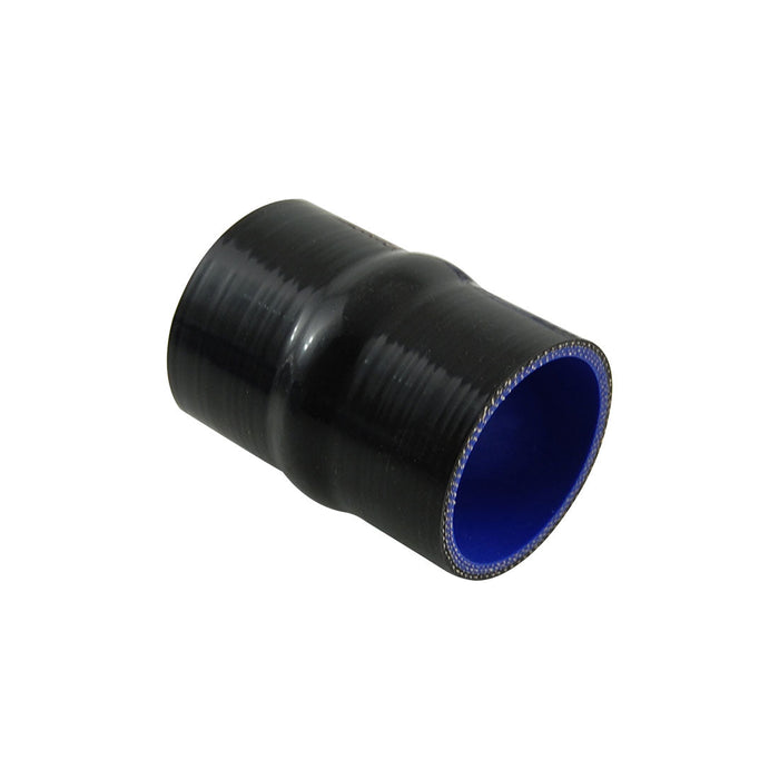 Takashi Black Straight Humped Silicone Hose Joiner 2½" (63mm) Air Intake Turbo