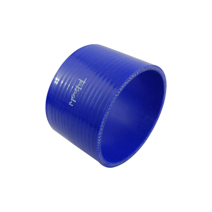 Takashi Blue Straight Silicone Hose Joiner 4" (101mm) Air Intake Turbo