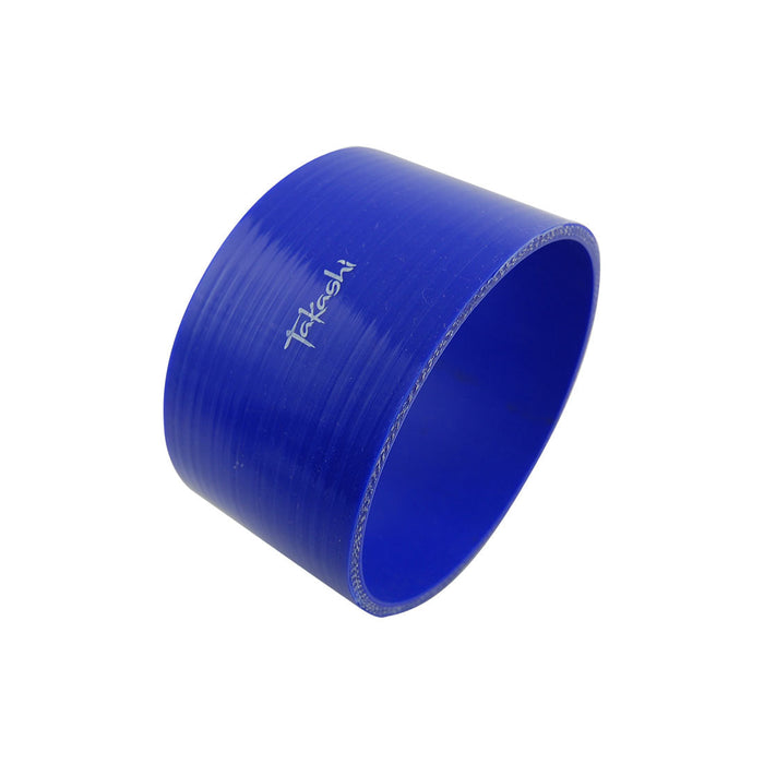 Takashi Blue Straight Silicone Hose Joiner 5" (127mm) Air Intake Turbo