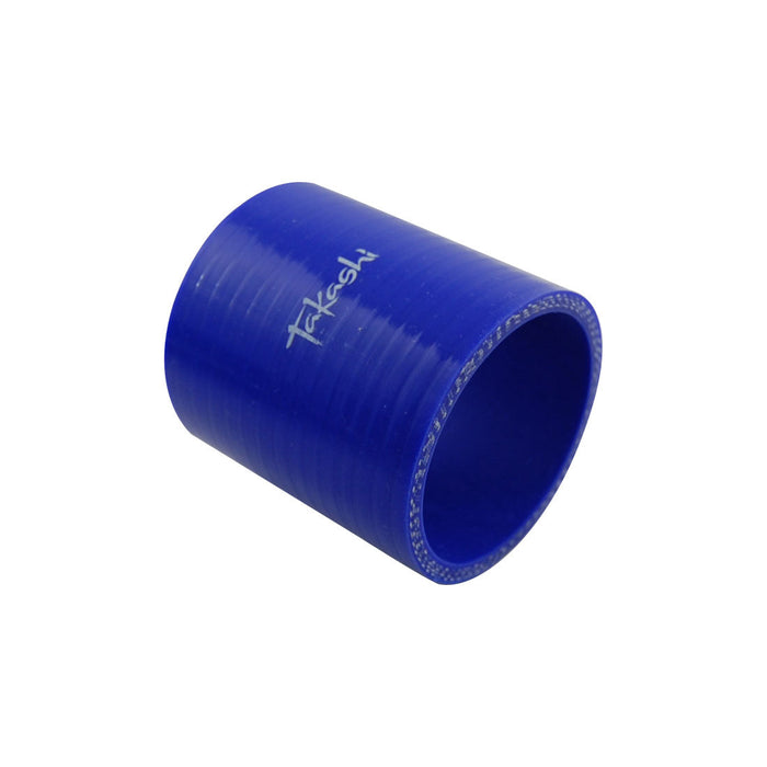 Takashi Blue Straight Silicone Hose Joiner 2-1/2" (63mm) Air Intake Turbo