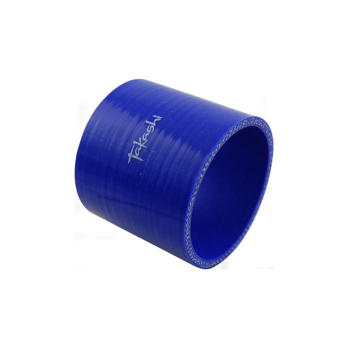 Takashi Blue Straight Silicone Hose Joiner 3" (76mm) Air Intake Turbo