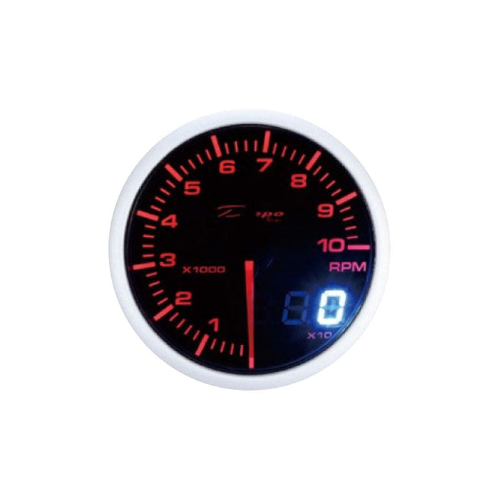 Depo Racing Tachometer Stepper Motor Gauge 60mm Dual View, Race, Drift