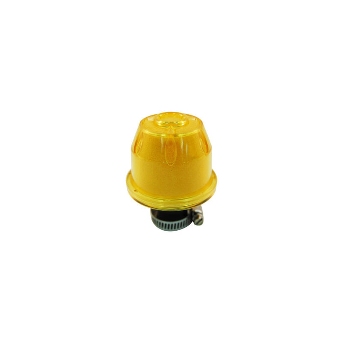 Simota Translucent Yellow 12mm Oil Catch Tank Crankcase Vent/Valve Breather Air Filter