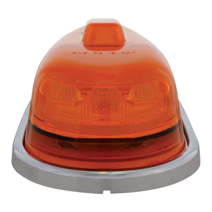 Pick-Up/SUV Cab Light, 6 Amber LED With Amber Lens, Each