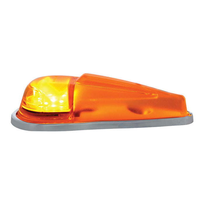 Pick-Up/SUV Cab Light, 6 Amber LED With Amber Lens, Each