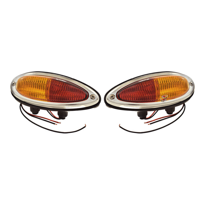 European Euro Left/Right Tail Light Set suits Porsche 356 644.631.403.10S