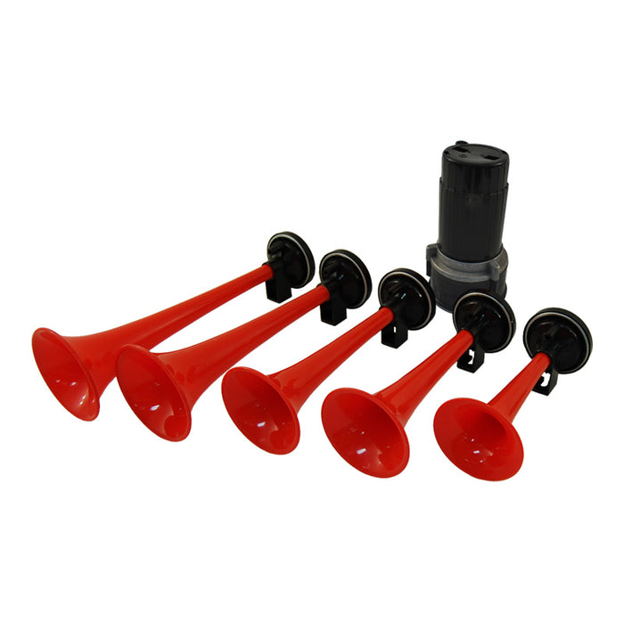 Oh Susanna 5 Trumpet Musical Air Horns 12V