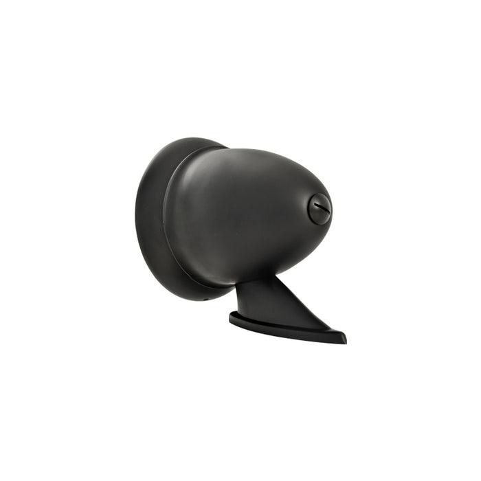 Classic Black Sports Mirror, Adjustable