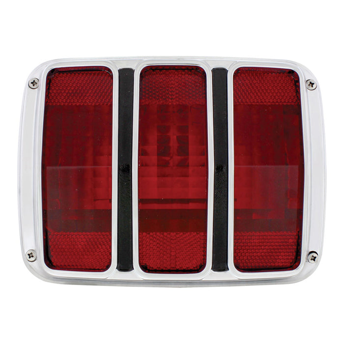 Chrome Tail Light Assembly to suit 1964.5 1965 1966 Ford Mustang