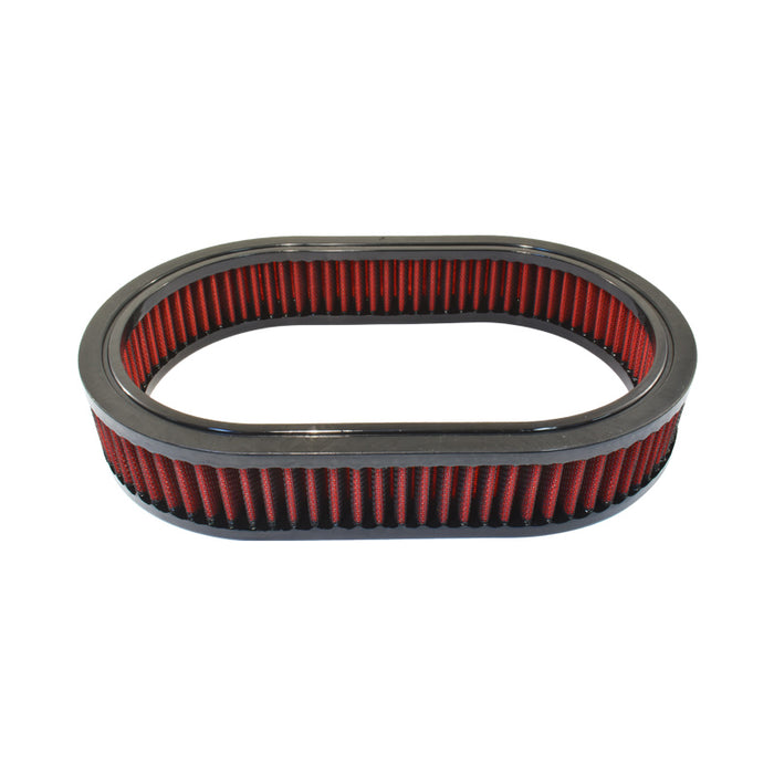 Cal Custom Extreme Air Cleaner Oval Element 11-3/8" x 2" Red Filter