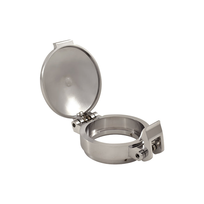 Flip Top Fuel Cap Cover, High Quality Chrome Finish, Suits Mini MG Austin etc.