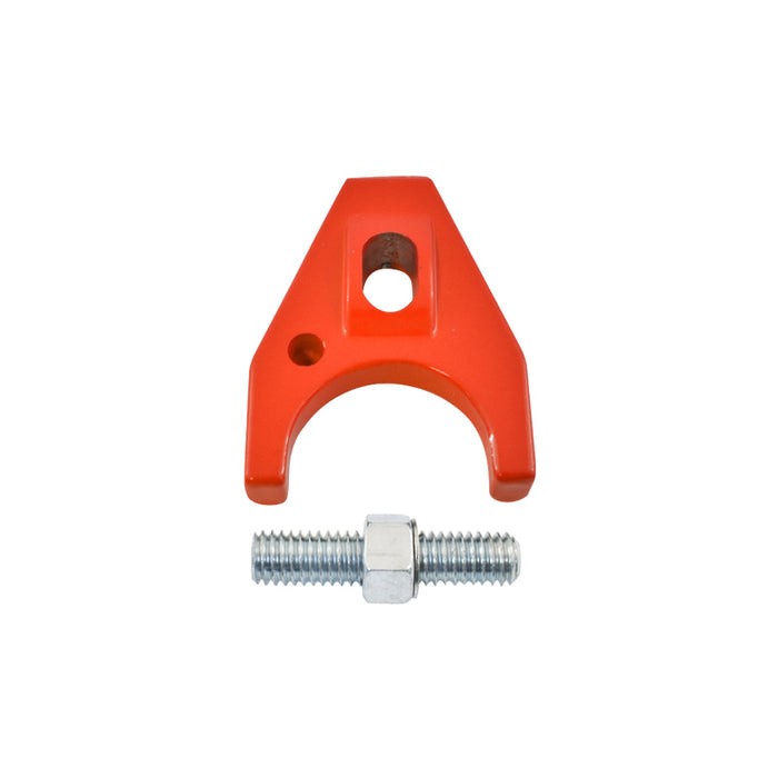 Chev Small & Big Block Distributor Hold Down Clamp Billet Aluminium - Red