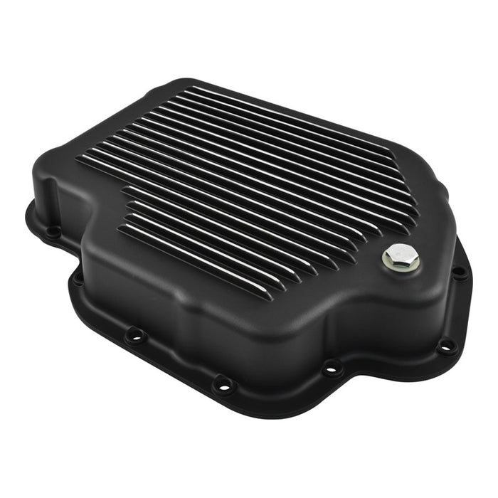 TH400 Automatic Transmission Pan Black Finned Aluminium