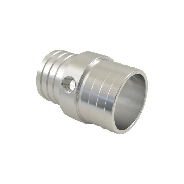 Calflow 1-1/2" to 1-3/4" Hose Barb Reducer Coupler with 1/8" NPT Port