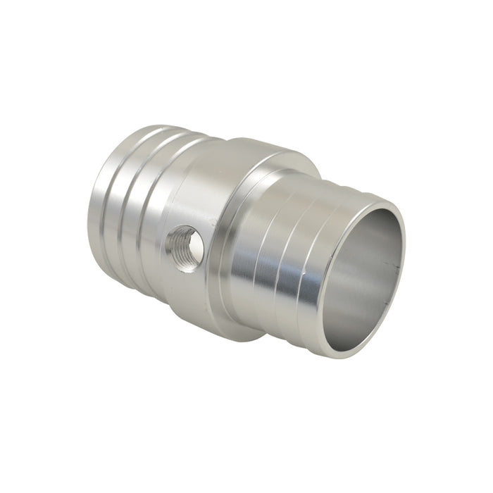 Calflow 1-1/2" to 1-3/4" Hose Barb Reducer Coupler with 1/8" NPT Port