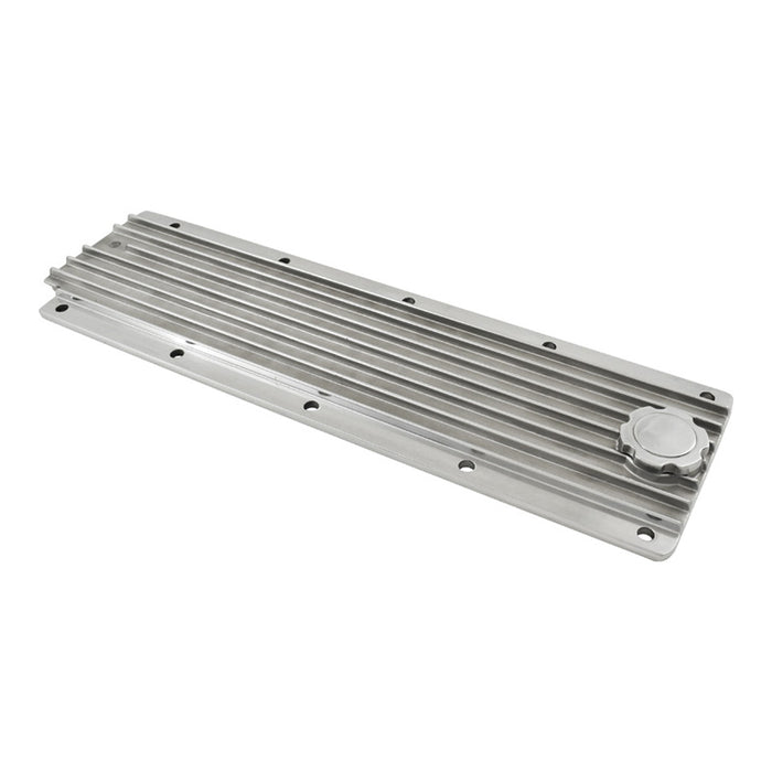 GM LS2 LS3 LS7 LSX Engine Valley Cover Polished Finned Aluminium