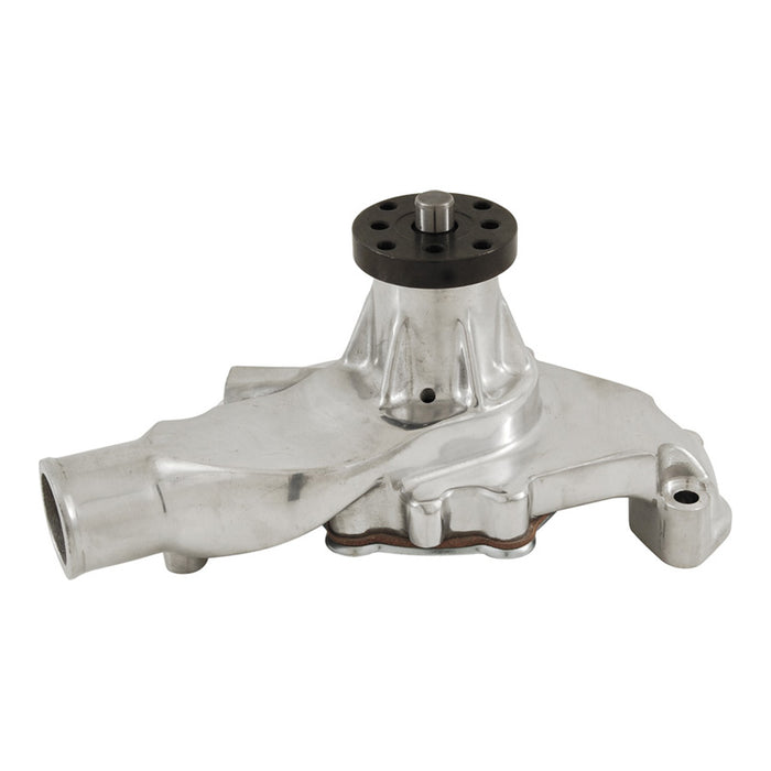 Cal Custom SB Chev Short Water Pump w/Upgraded Housing Polished Aluminium