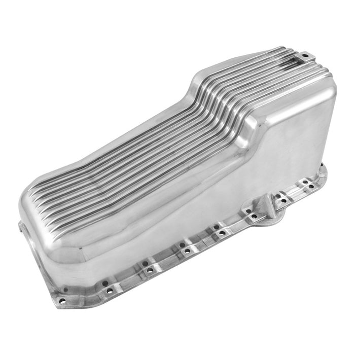 Sb Chev 1980-84 Polished Finned Aluminium Oil Pan