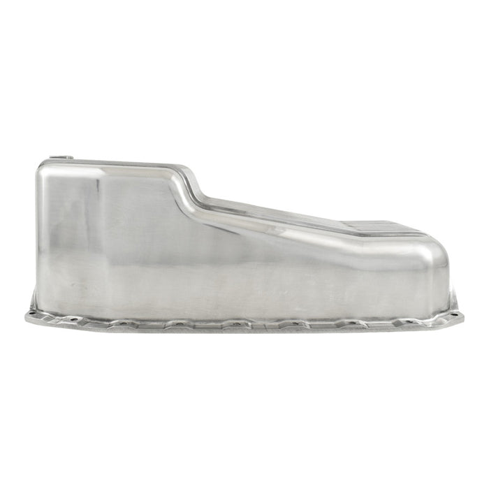 Sb Chev 1980-84 Polished Finned Aluminium Oil Pan