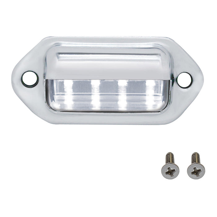 Chrome 4 LED Utility, License/Number Plate Light