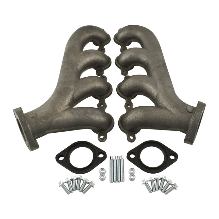 GM LS1 LS2 LS3 LS6 Cast Iron Rear Exit Exhaust Manfiolds