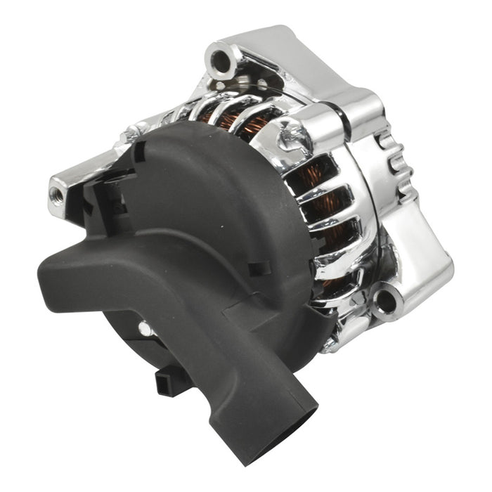 GM LS Delco CS130 Style High Output 180A Alternator - Chrome