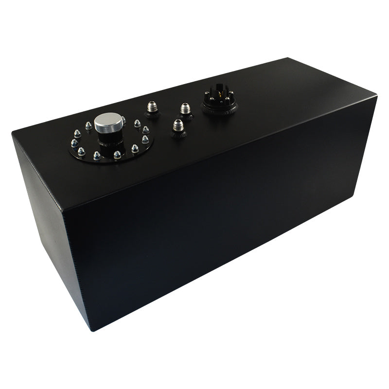 17 Gallon Top Feed Fuel Tank & Level Sender Aluminium Black ...