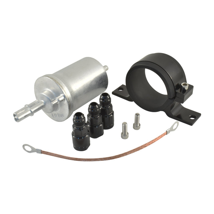 GM LS EFI Fuel Filter/Regulator Kit with Billet Aluminium Bracket & Fittings