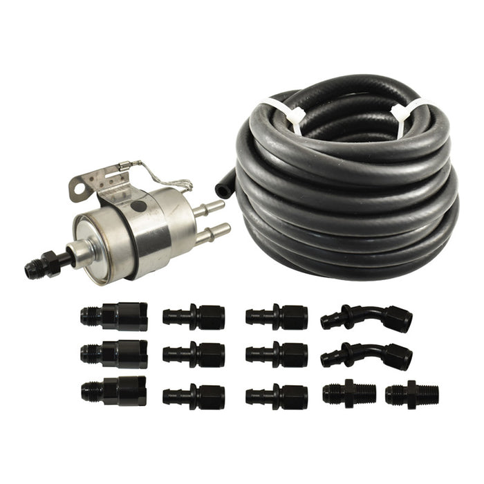 GM LS Engine Conversion w/Filter/Regulator 3/8" Fuel Injection Line Fitting Kit