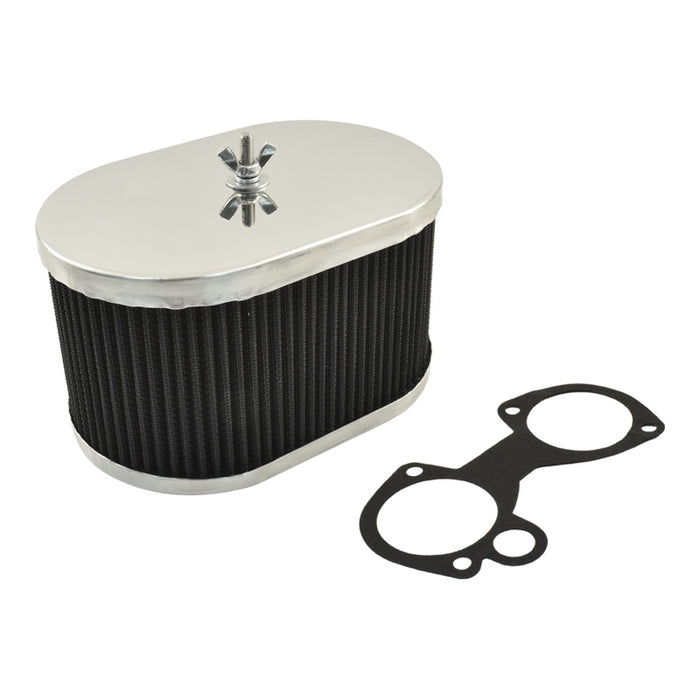 40 & 45 DCOE Weber Carburettor 100mm Sports Air Filter Assembly Washable