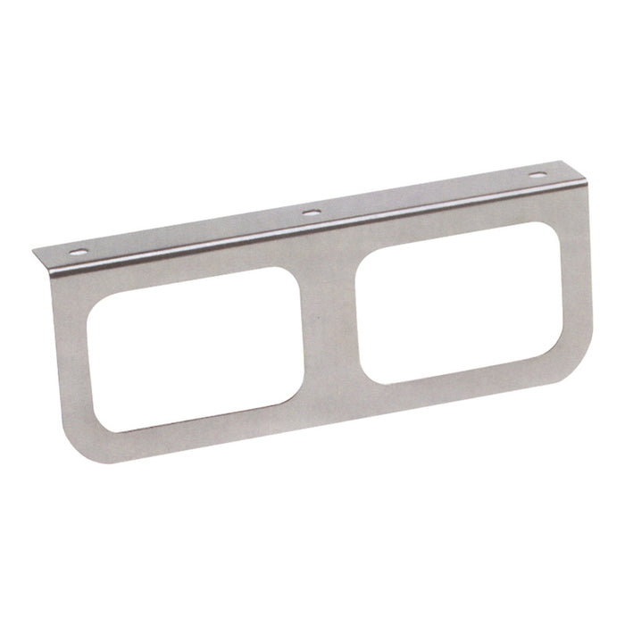 Marker Double Light Bracket Stainless Steel For 4 X Rectangular Lights