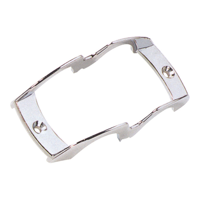 Die-Cast Chrome Marker Light Lens Guard 5 1/2 Inches Long