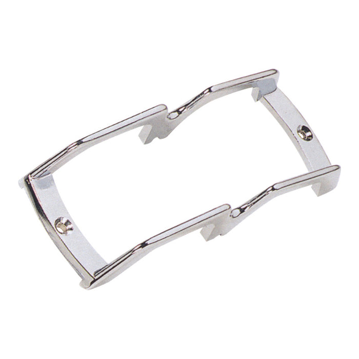 Die-Cast Chrome Marker Light Lens Guard 7 1/2 Inches Long