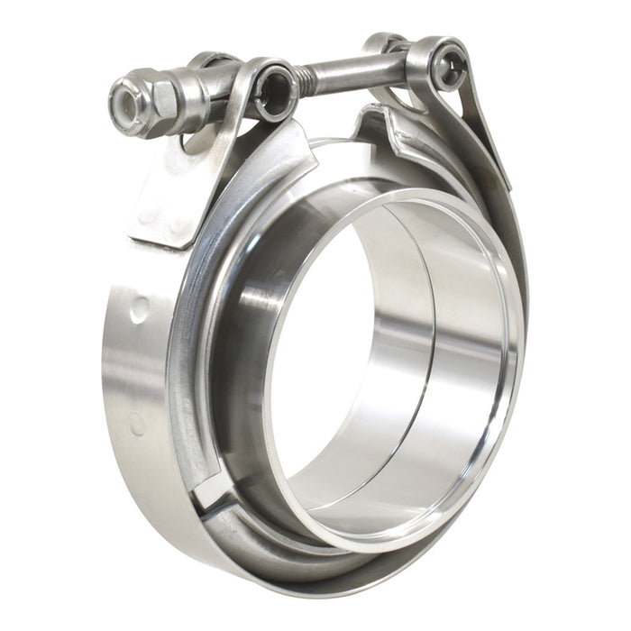 304 Stainless Steel 2-1/2 Inch Exhaust Pipe V-Band Clamp Flange, 2.5" 64mm