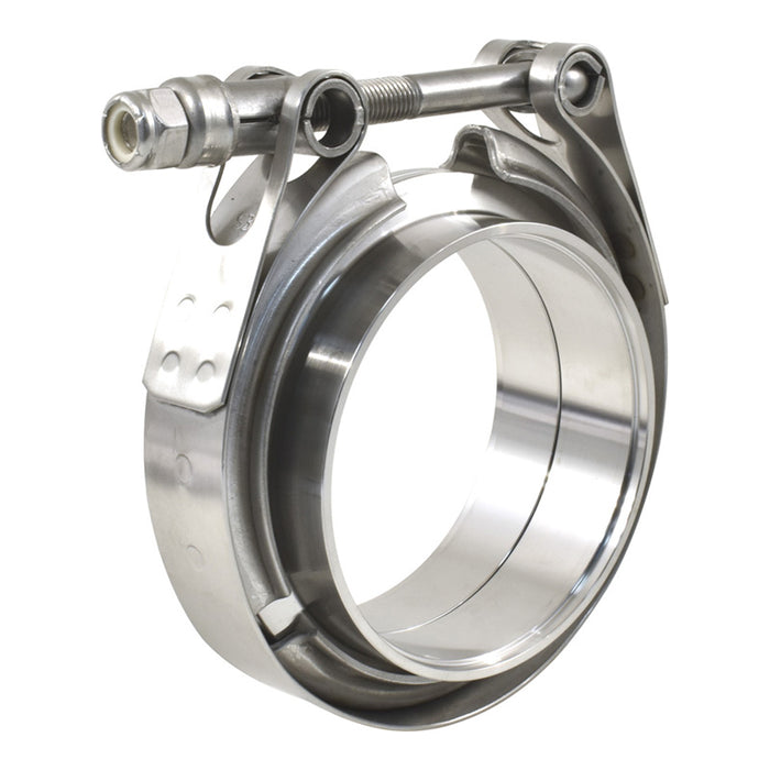 304 Stainless Steel 3 Inch Exhaust Pipe V-Band Clamp Flange, 3" 76mm