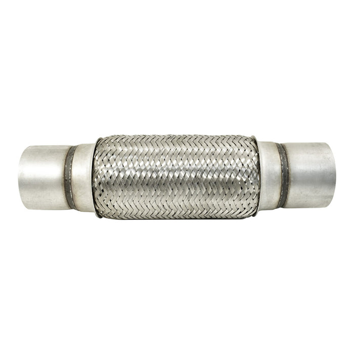 Stainless Steel 2-1/2" Flexible Exhaust Pipe Joint Bellow, 8" Body x 12" Overall