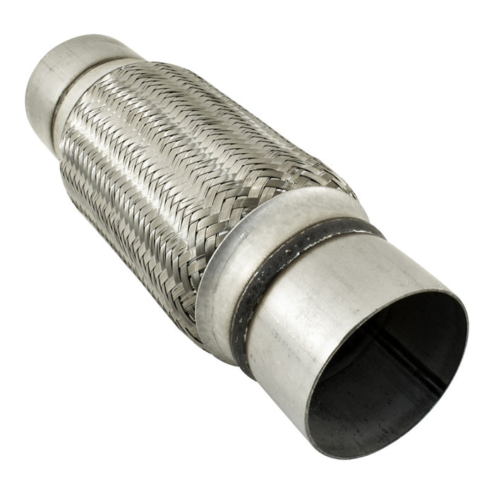 Stainless Steel 2-1/2" Flexible Exhaust Pipe Joint Bellow, 8" Body x 12" Overall